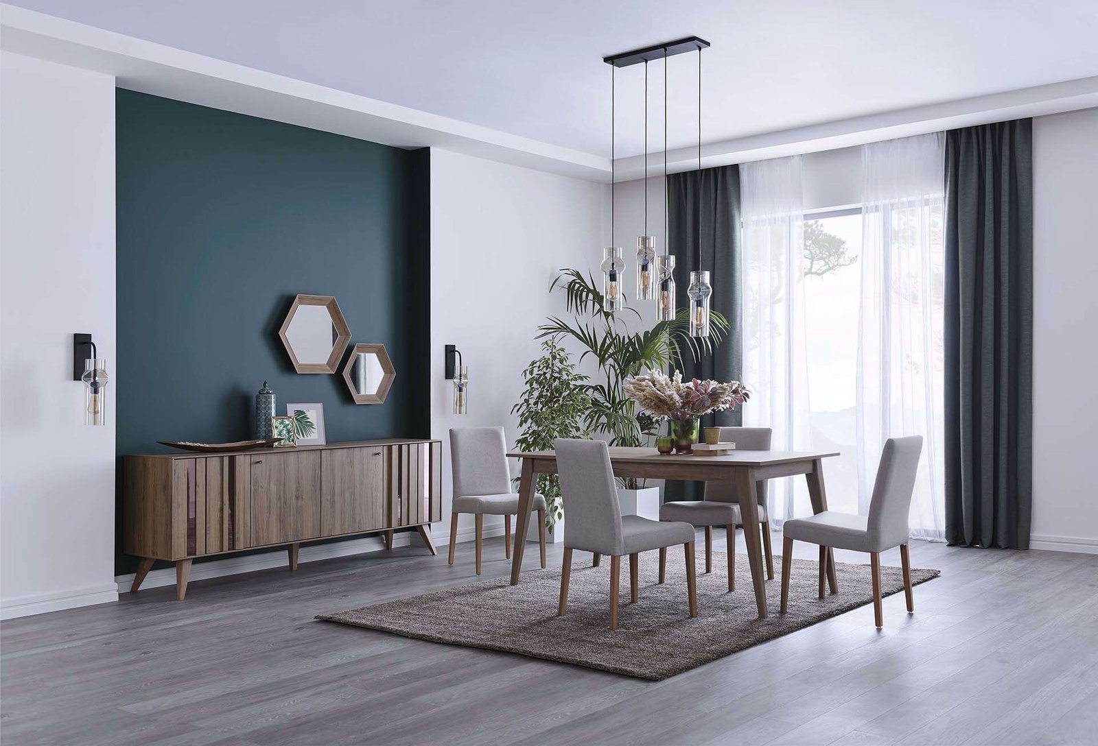 0000487 Crista Yemek Odasi Takimi Dilara Collection Kigali