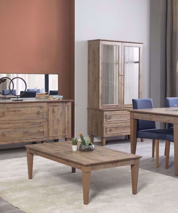 0004449 Cara Vitrin Amalfi Ceviz Dilara Collection Kigali