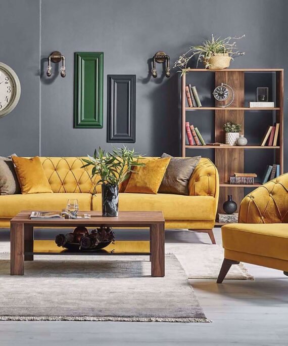 0007224 Marselle Uclu Koltuk Yatakli Dilara Collection Kigali