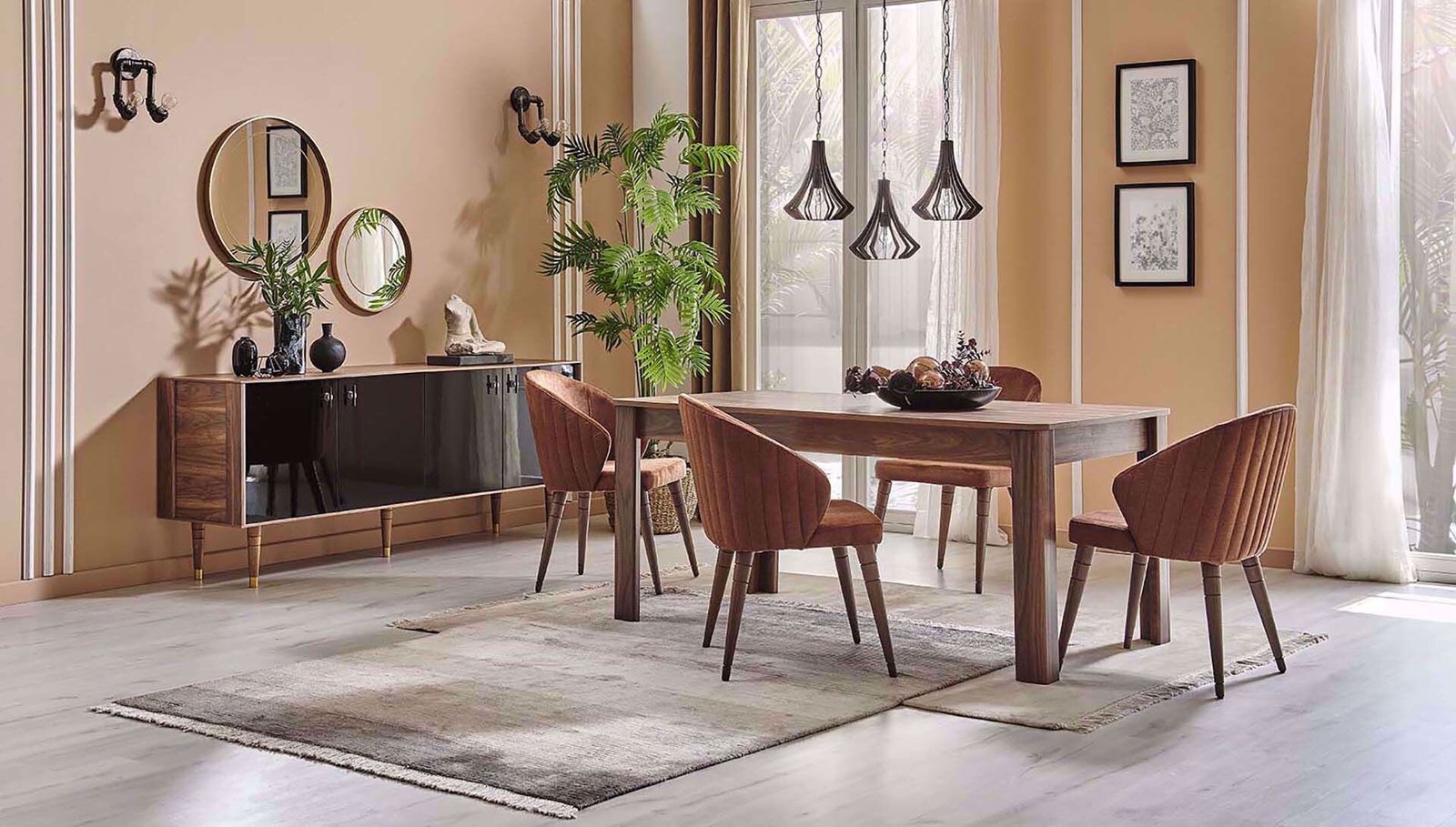 0007342 Vanensi Yemek Odasi Takimi Dilara Collection Kigali