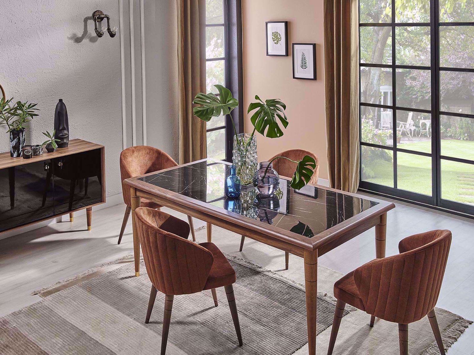 0007458 Vanensi Yemek Odasi Takimi Dilara Collection Kigali