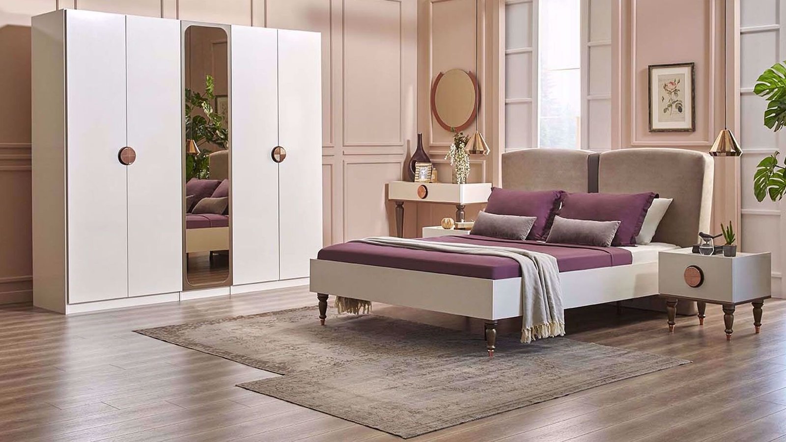 0008459 Levana 5 Kapakli Dolap 230 Cm Dilara Collection Kigali