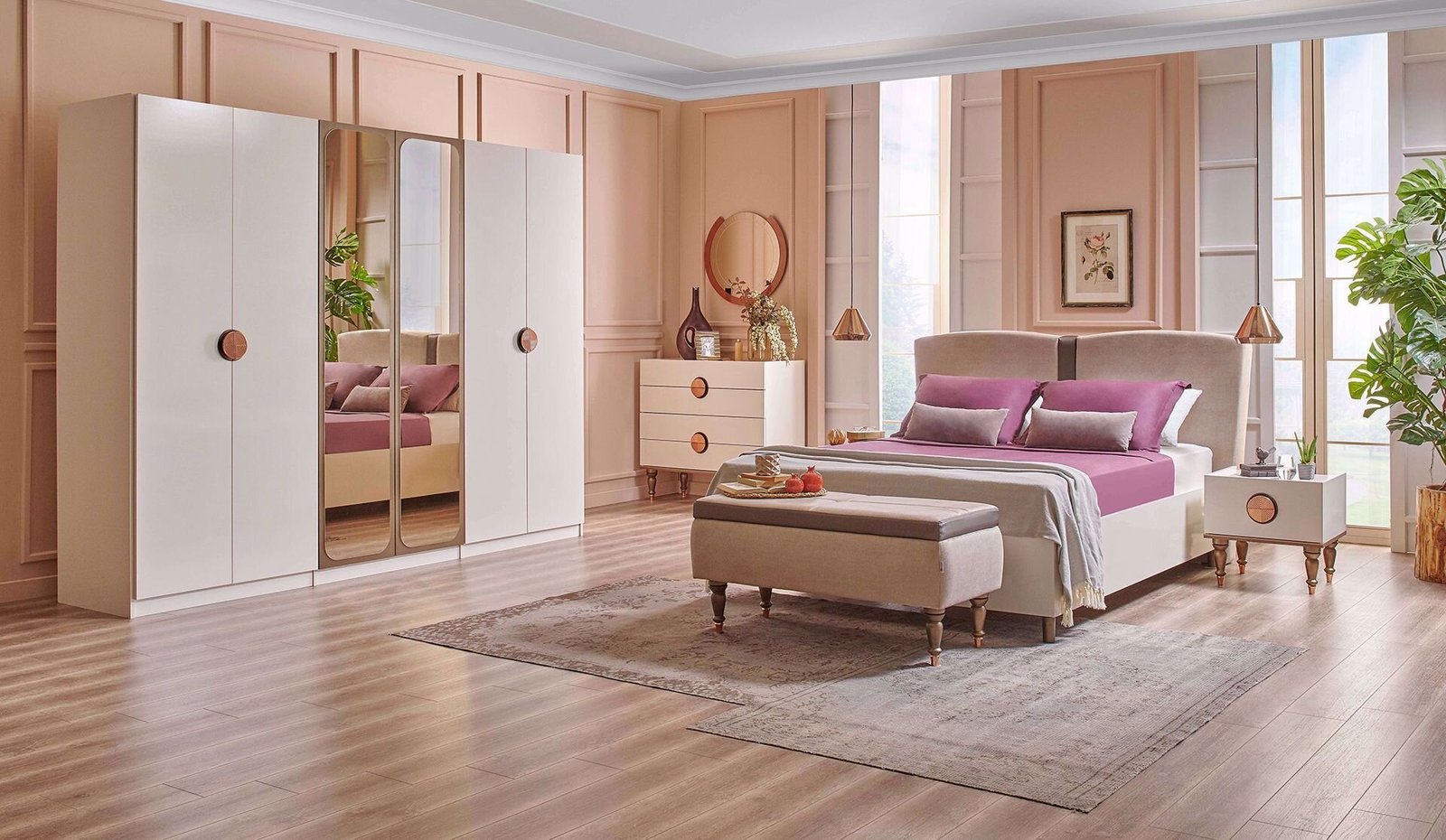 0008543 Levana Yatak Odasi Takimi Dilara Collection Kigali