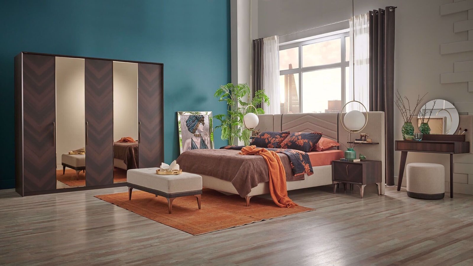 0010893 Welmont 6 Kapili Dolap 277 Cm Dilara Collection Kigali