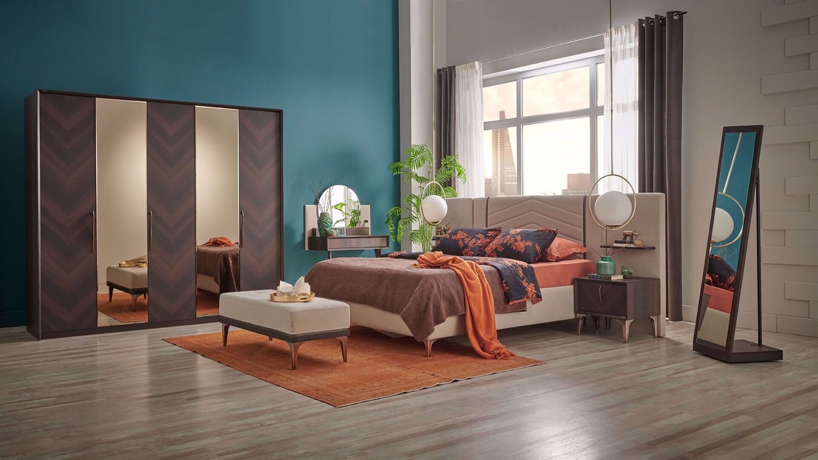 0010894 Welmont 6 Kapili Dolap 277 Cm Dilara Collection Kigali