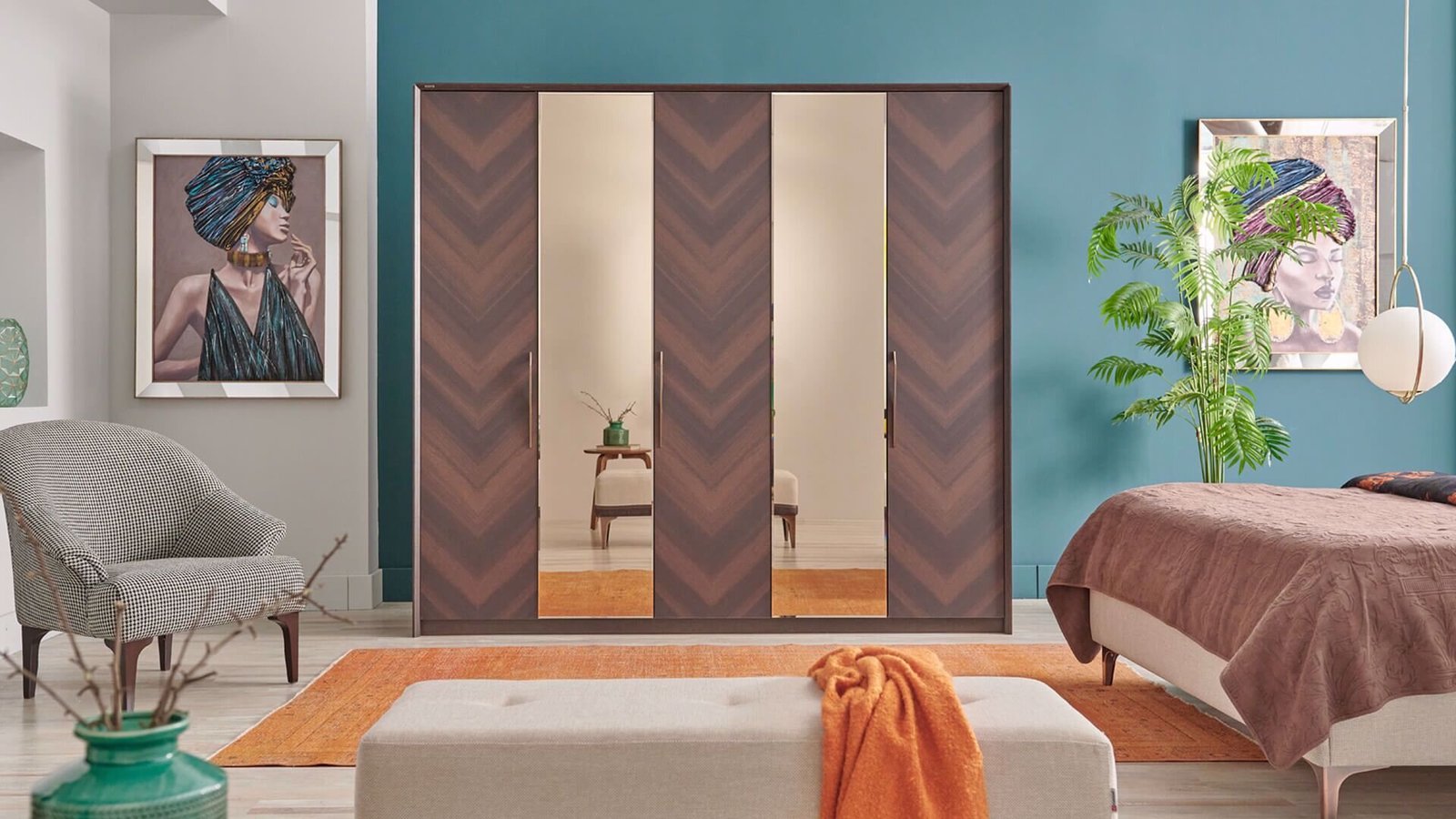 0010898 Welmont 6 Kapili Dolap 277 Cm Dilara Collection Kigali