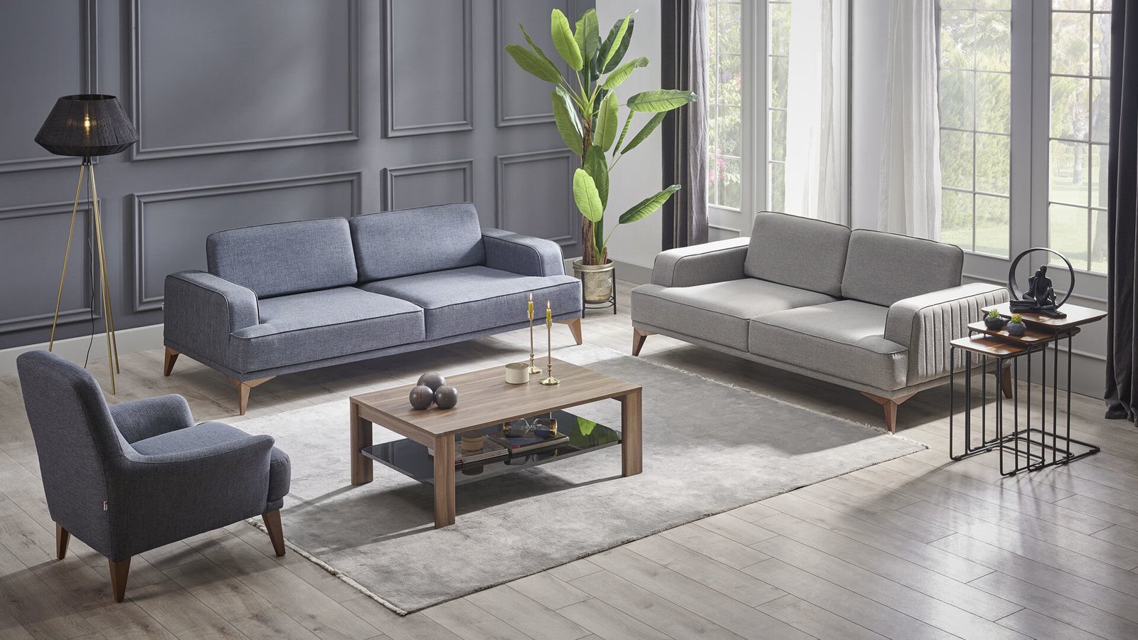 0013462 Colina Uclu Koltuk Dilara Collection Kigali