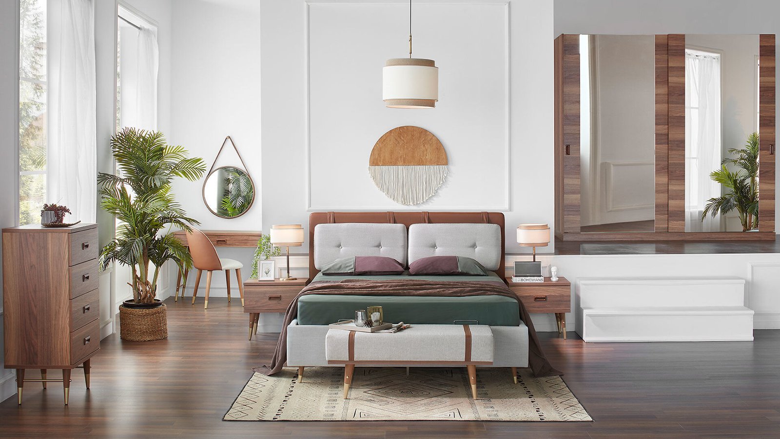 0016370 Nordic Yatak Odasi Takimi Dilara Collection Kigali