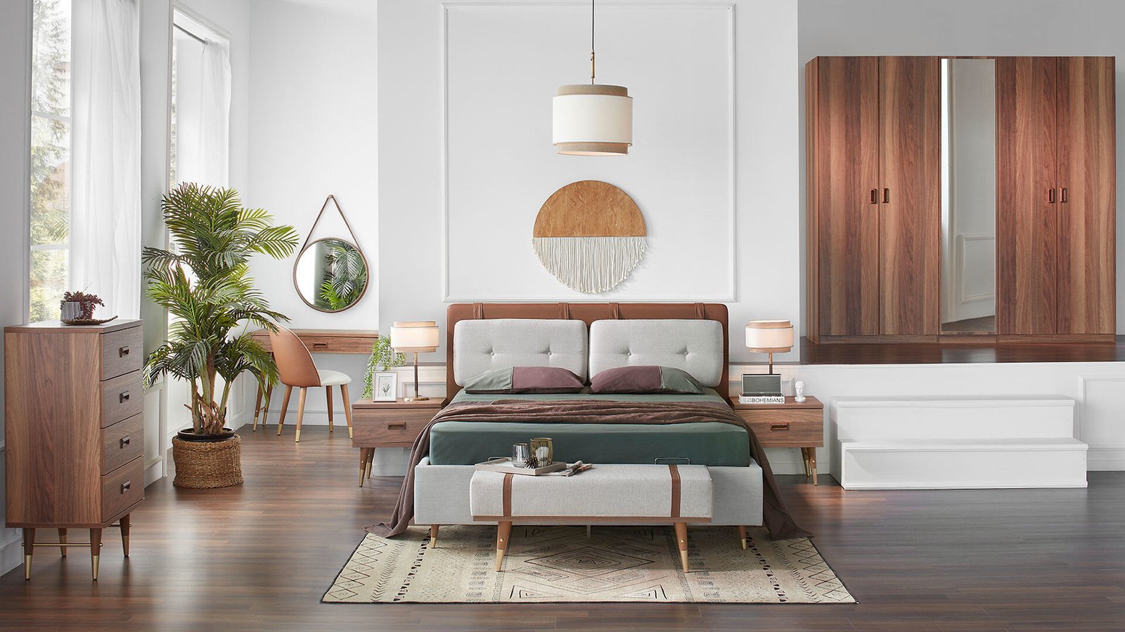 0016372 Nordic Yatak Odasi Takimi Dilara Collection Kigali