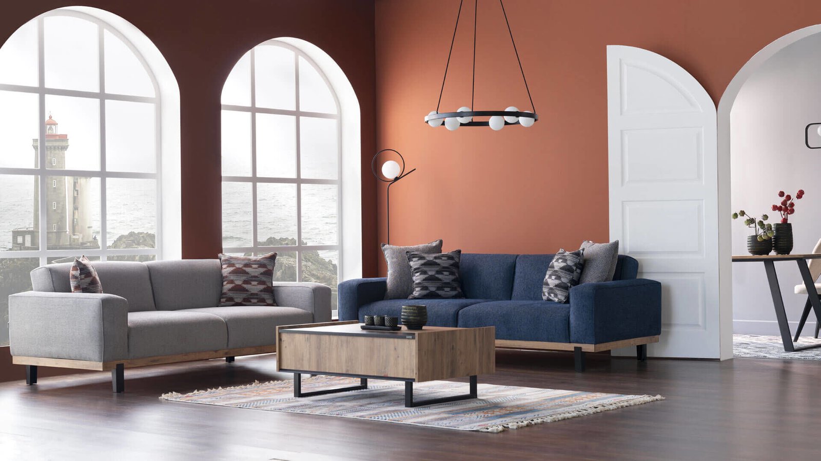 0017013 Piena Koltuk Takimi Yatakli Dilara Collection Kigali