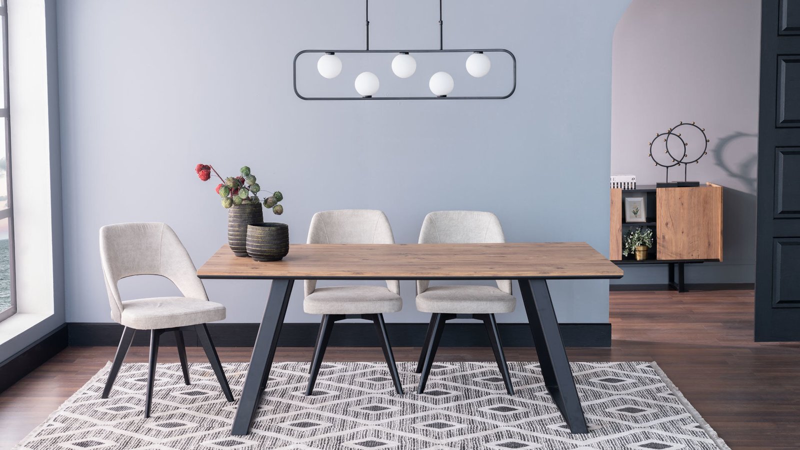 0017248 Piena Yemek Odasi Takimi Dilara Collection Kigali