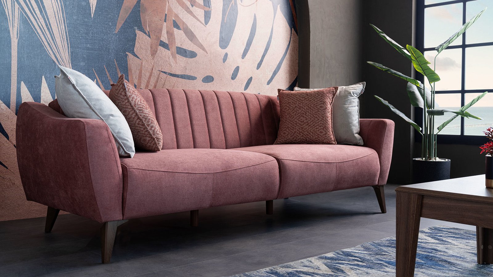 0017427 Viente Koltuk Takimi Yatakli Dilara Collection Kigali