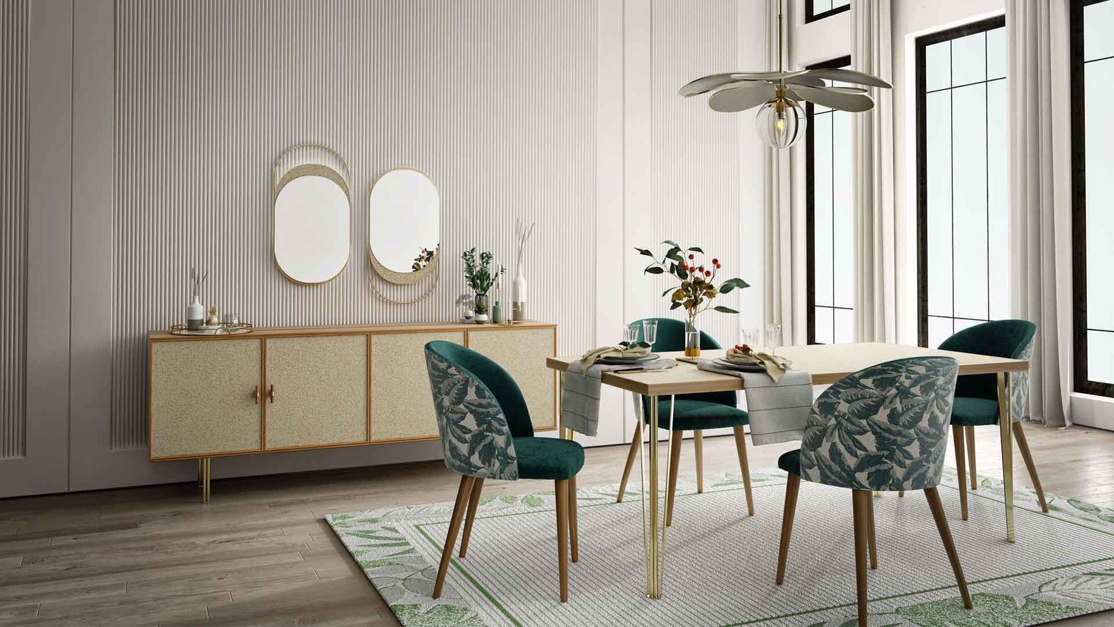 0018258 Norel Ahsap Sandalye Dilara Collection Kigali