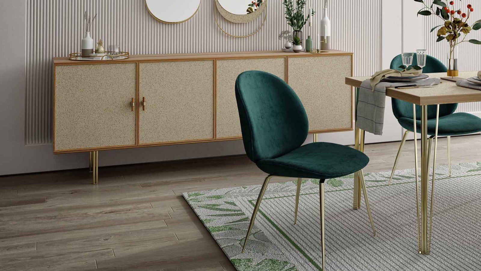 0018262 Norel Ahsap Sandalye Dilara Collection Kigali