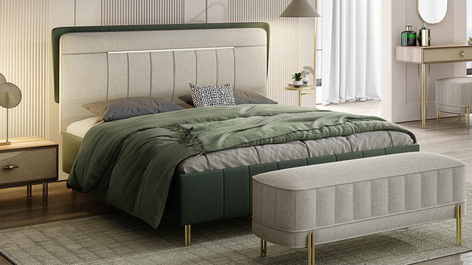 0018702 Norel Yatak Odasi Takimi Dilara Collection Kigali