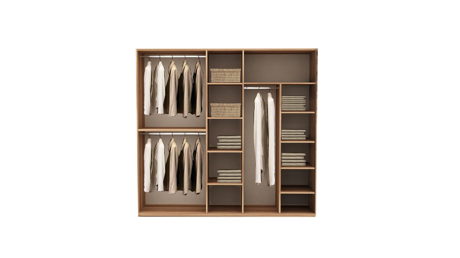 0019128 Nordic 5 Kapakli Dolap 228Cm Dilara Collection Kigali