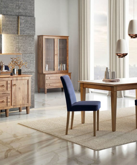 0020008 Cara Yemek Odasi Takimi Amalfi Ceviz Dilara Collection Kigali