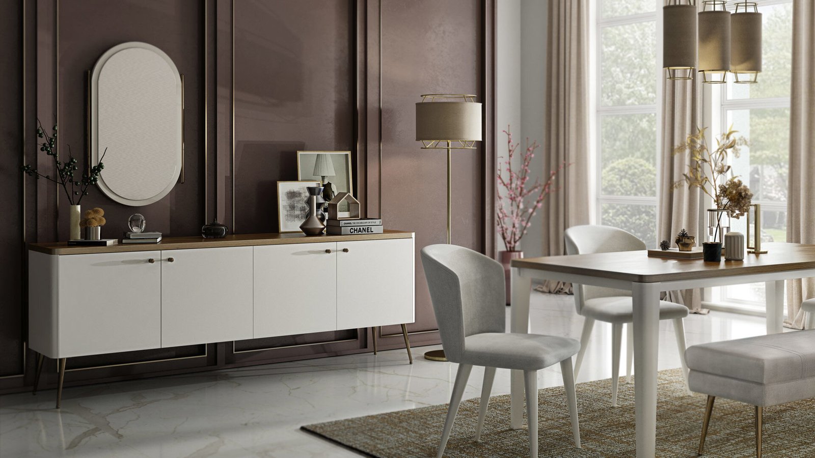 0020441 Lidya Yemek Odasi Takimi Dilara Collection Kigali