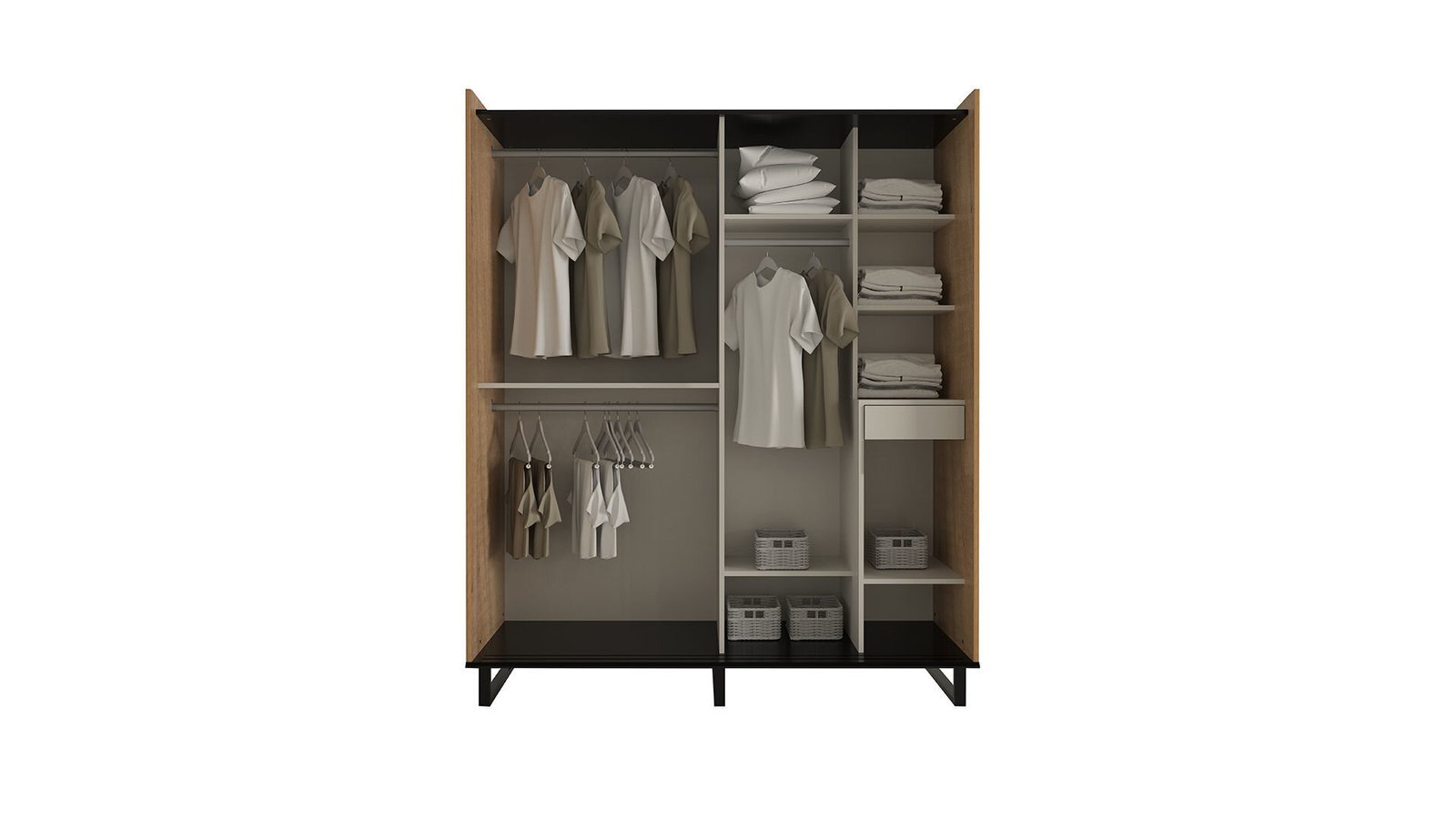 0021247 Piena Surme Kapakli Dolap 180 Cm Dilara Collection Kigali