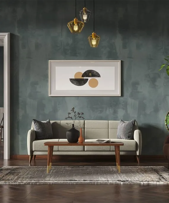 0021404 Porio Koltuk Takimi Yatakli Bazali Dilara Collection Kigali