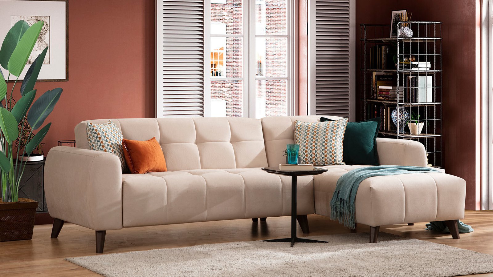 0024173 Leny Sag Sol Kose Takimi Yatakli Sandikli Dilara Collection Kigali