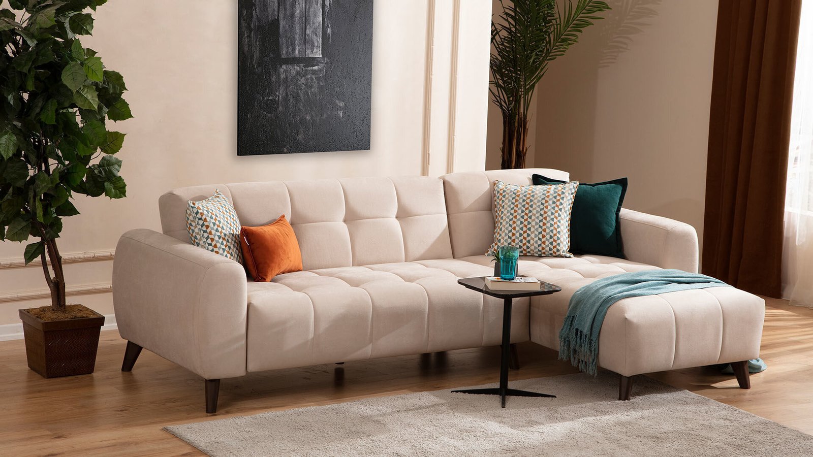 0024175 Leny Sag Sol Kose Takimi Yatakli Sandikli Dilara Collection Kigali