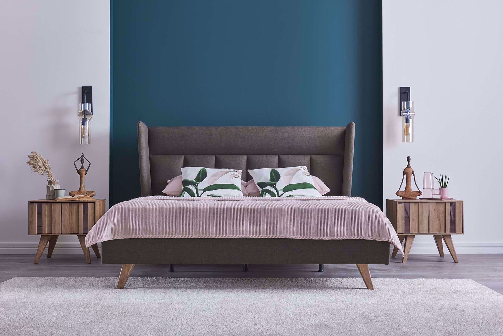 0002572 Crista Karyola 180200 Cm Basucu Dahil Dilara Collection Kigali