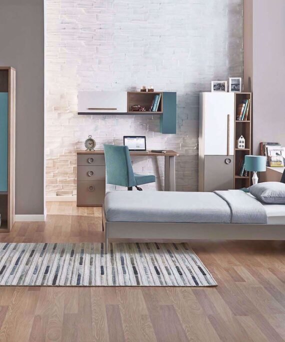 0004084 Mixage 3 Kapakli Dolap 145 Cm Dilara Collection Kigali