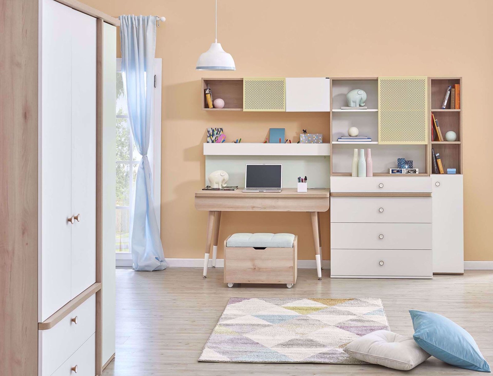 0004137 Poly Calisma Masasi Ust Modul Dilara Collection Kigali