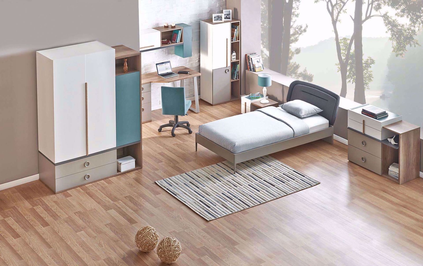 0004213 Mixage Karyola 100200 Cm Basucu Dahil Dilara Collection Kigali