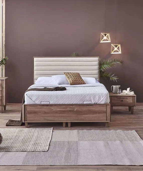 0004965 Lizbon Bazali Karyola 160200 Cm Basucu Dahil Dilara Collection Kigali