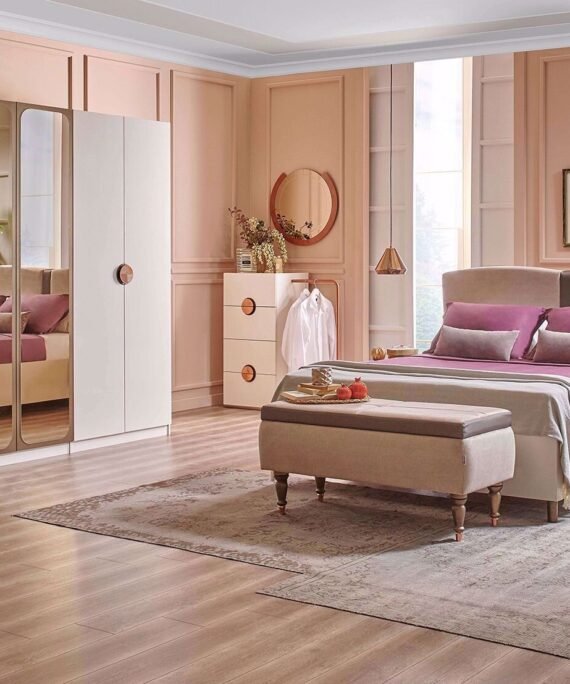 0008521 Levana Karyola 180200 Cm Basucu Dahil Dilara Collection Kigali