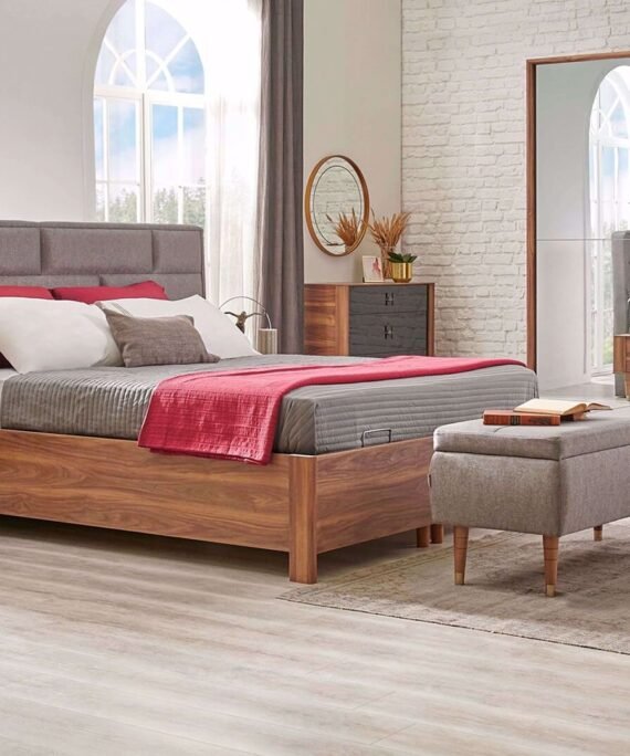 0008790 Vanensi Bazali Karyola 160 Cm Basucu Dahil Dilara Collection Kigali