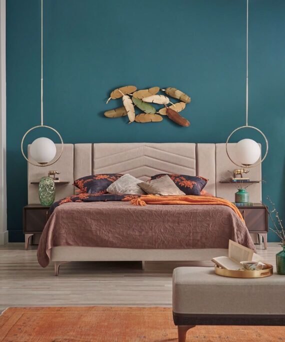 0010912 Welmont Bazali Karyola 160 Cm Basucu Dahil Dilara Collection Kigali