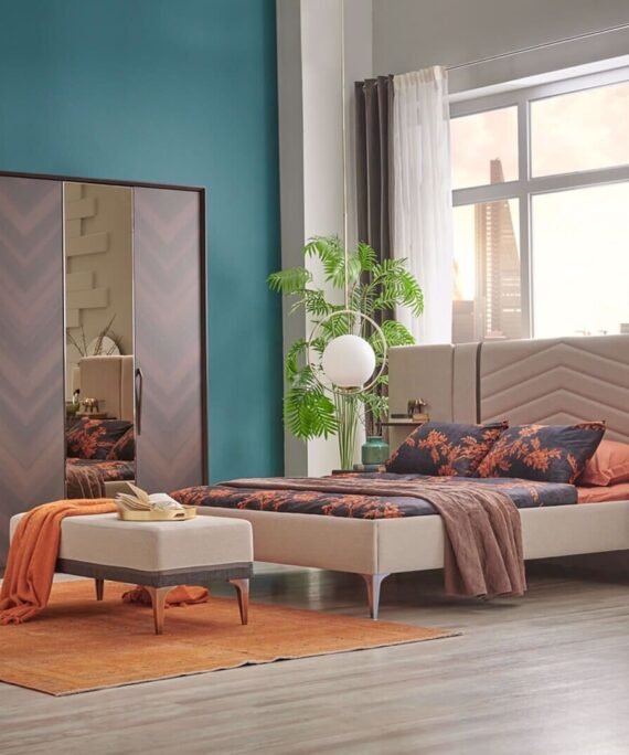 0010945 Welmont Karyola 160200 Cm Basucu Dahil Dilara Collection Kigali