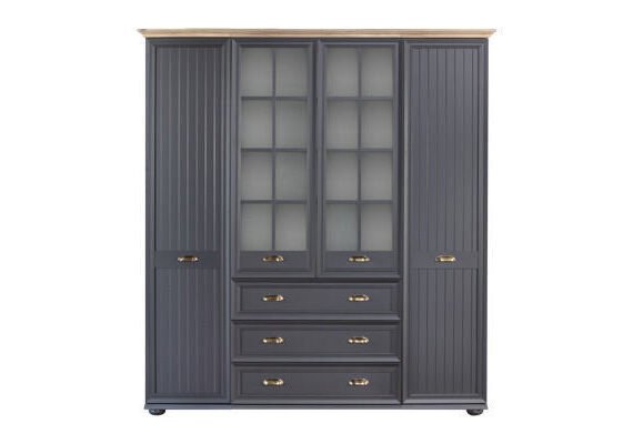 0012550 Angelic Dark 4 Kapakli Dolap 200Cm Dilara Collection Kigali