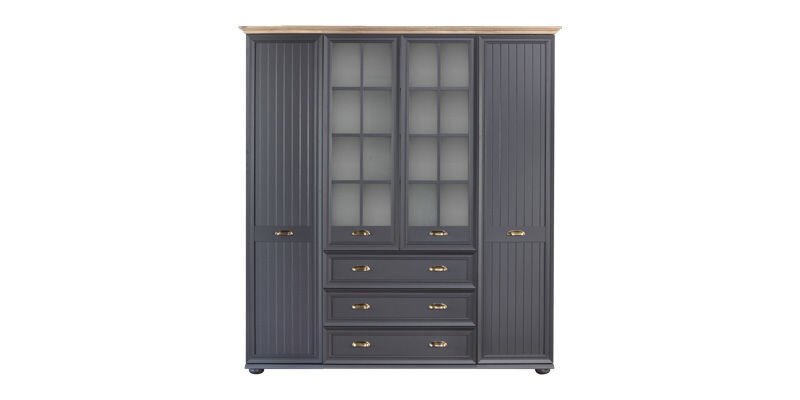 0012550 Angelic Dark 4 Kapakli Dolap 200Cm Dilara Collection Kigali