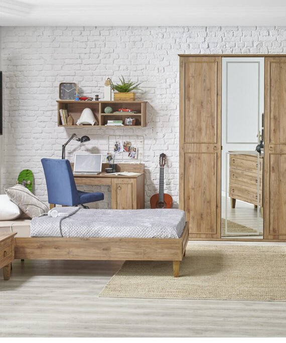 0012597 Cara 3 Kapakli Dolap Dilara Collection Kigali