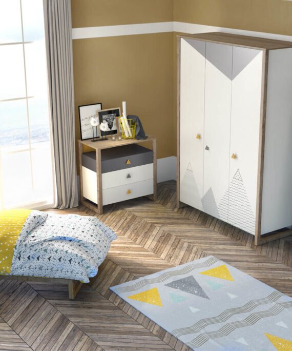 0013627 Eva 3 Kapakli Dolap Dilara Collection Kigali