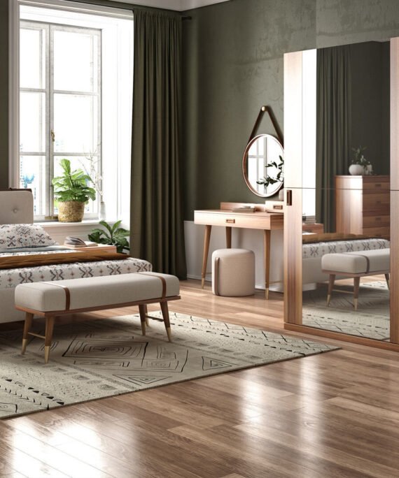 0013813 Nordic Karyola 160X200Cm Basliksiz Dilara Collection Kigali