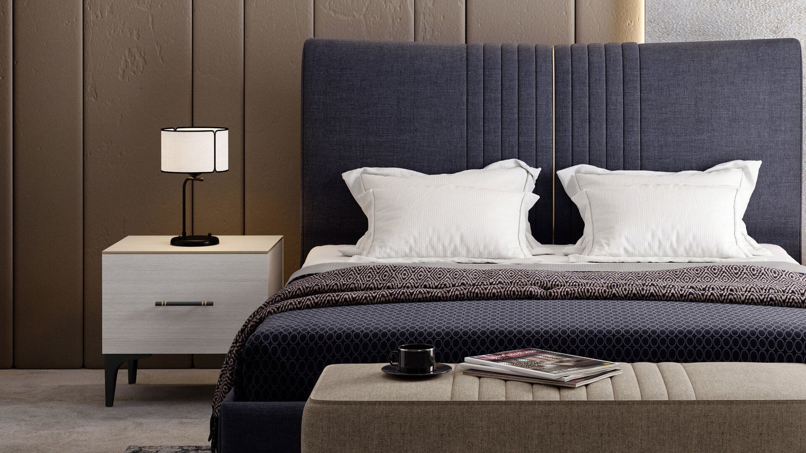 0014993 Lionel Karyola 180200Cm Basliksiz Dilara Collection Kigali