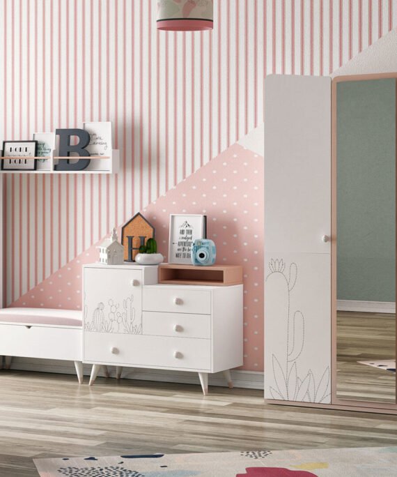 0015645 Milky 2 Kapakli Dolap Dilara Collection Kigali