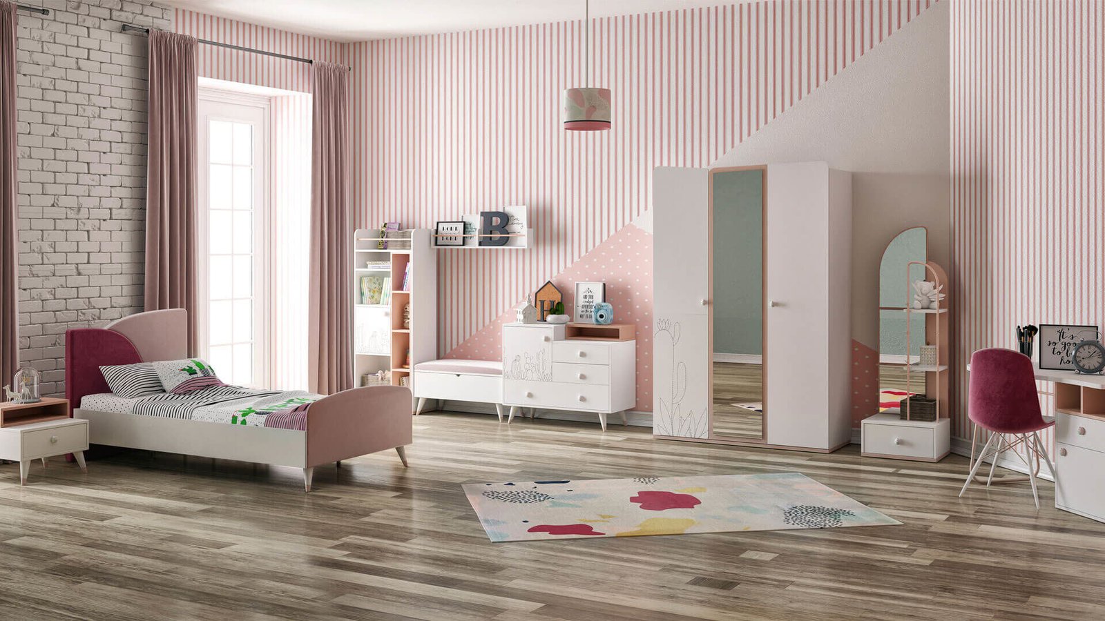 0015672 Milky Genc Odasi Takimi Dilara Collection Kigali