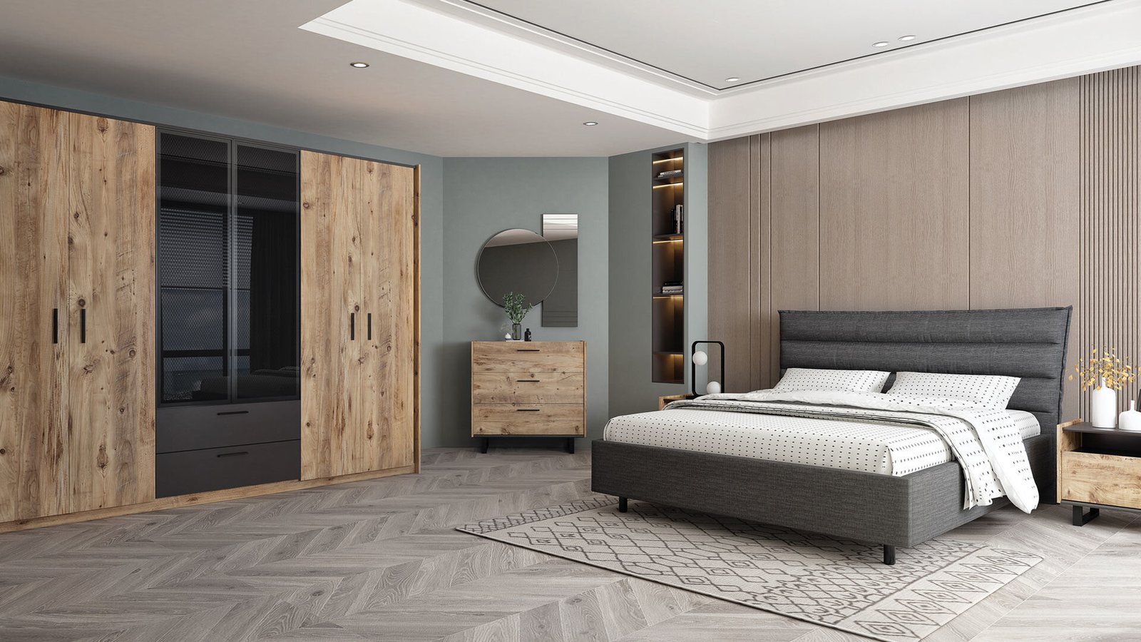 0016104 Piena Karyola 160200Cm Basliksiz Dilara Collection Kigali