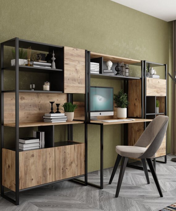 0016241 Piena Metal Calisma Masasi Dilara Collection Kigali