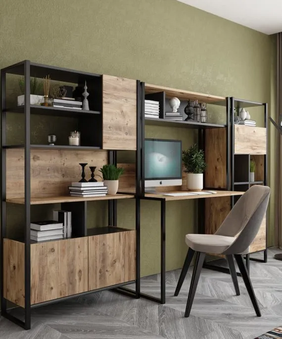 0016241 Piena Metal Calisma Masasi Dilara Collection Kigali