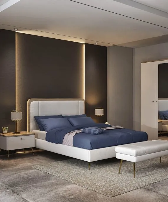 0020476 Lidya Bazali Karyola 160Cm Basliksiz Dilara Collection Kigali