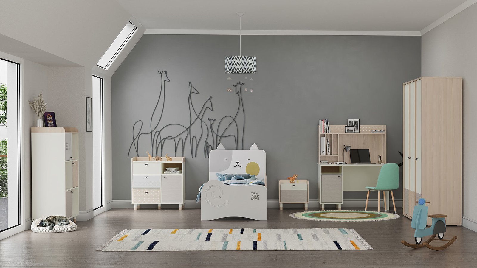 0021645 Natural Sandalye Dilara Collection Kigali