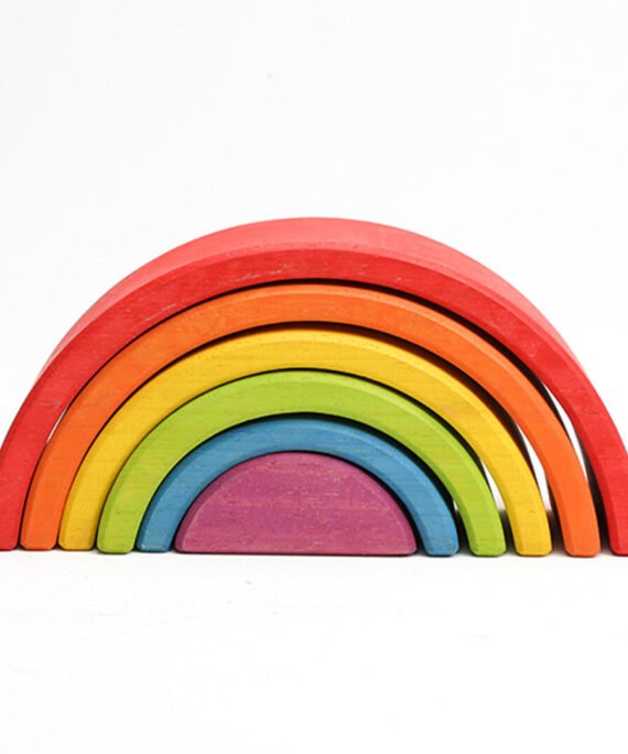 0021923 Waldorf 6Li Ahsap Gokkusagi Oyuncak Dilara Collection Kigali