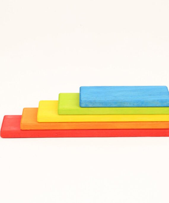 0021941 Waldorf 5Li Ahsap Duz Blok Oyuncak Dilara Collection Kigali